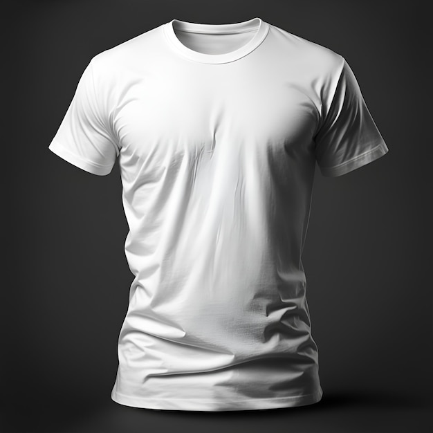 Premium AI Image | Tshirt mockup template for branding and design 3d ...