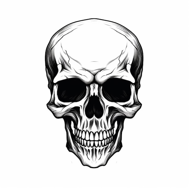 Tシャツの絵 装飾的な骨格 ダマニシの頭蓋骨 4 簡単な骨格 カボチャ 頭蓋骨