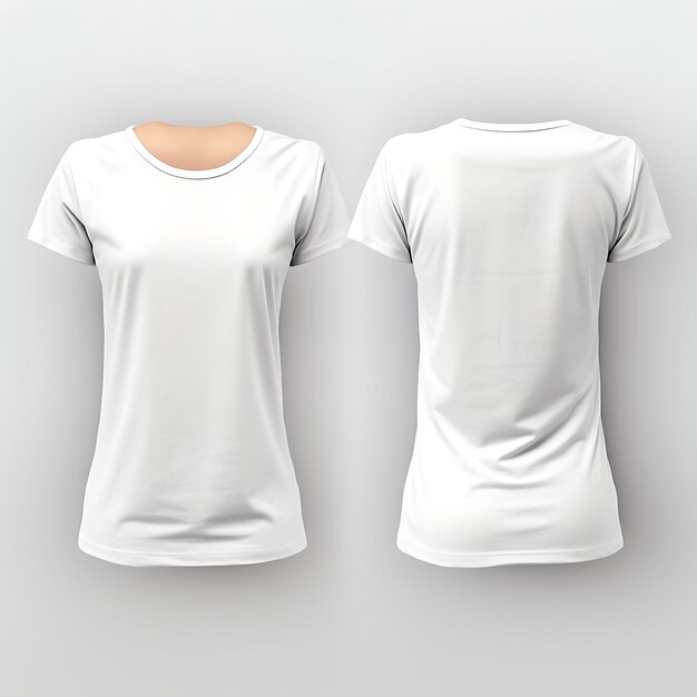 Tshirt of Scoop Neck T Shirt Loose Fit Wore by a Purple Mannequin T Sh White Blank Clean Design