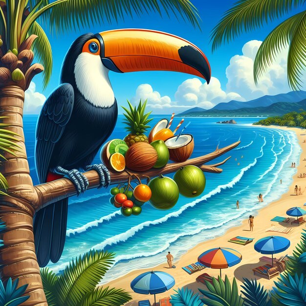 Tucan tropisch