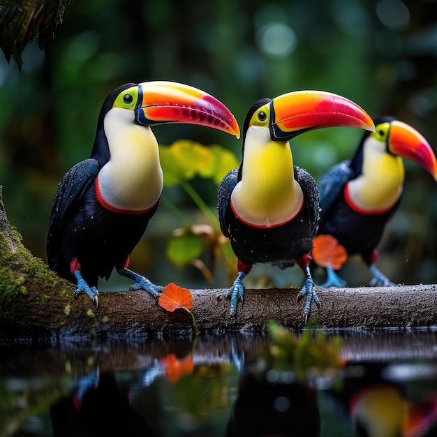 Tucan Wildlife Photography Generatieve AI