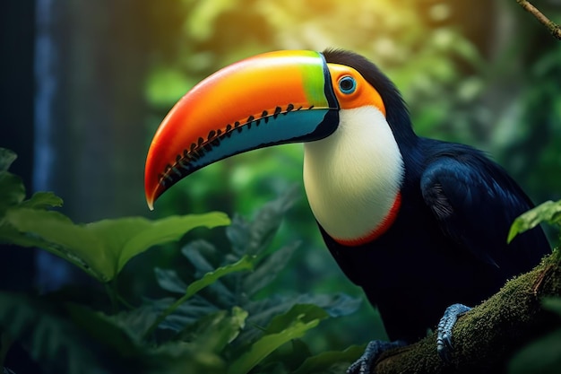 Tucan Wildlife Photography Generatieve AI