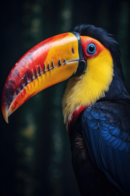 Tucan Wildlife Photography Generatieve AI