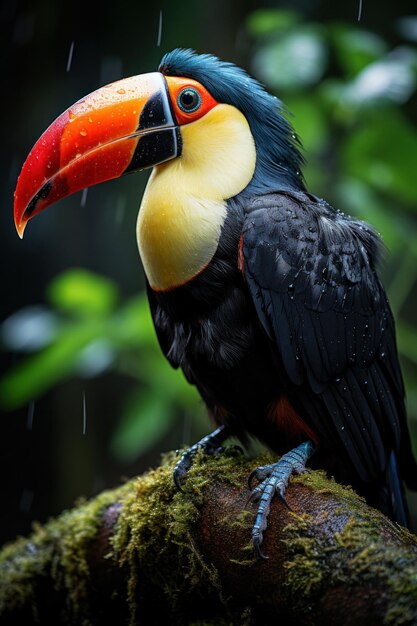 Tucan Wildlife Photography Generative AI