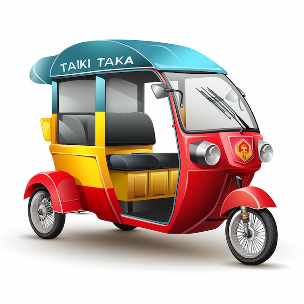 Premium AI Image | tuk tuk riksha