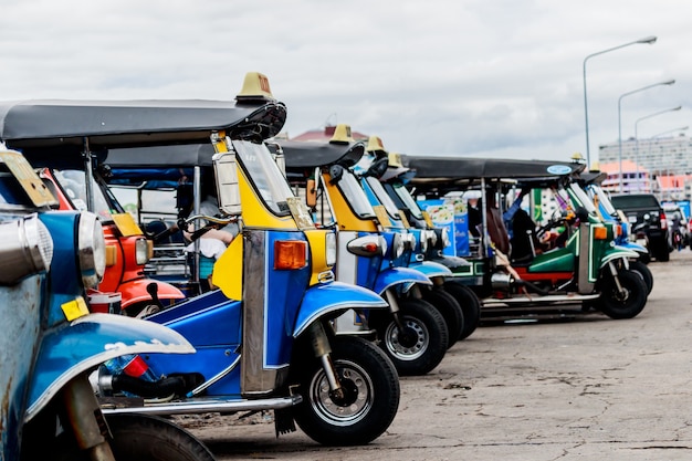 Tuk tuk taxi Service in thailand and city around