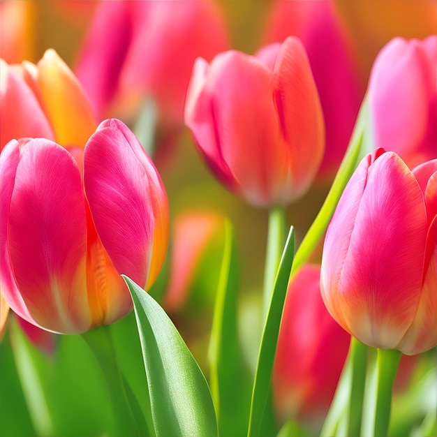 Tulip background