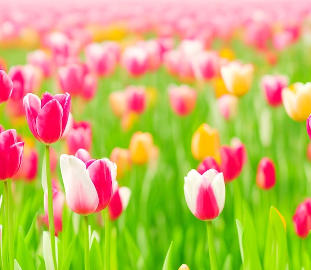 tulip field