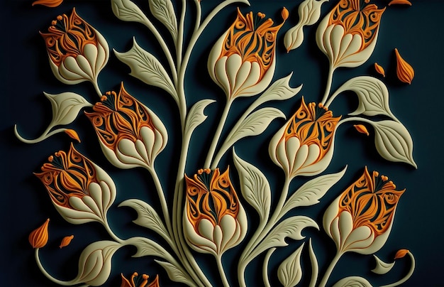 Tulip pattern