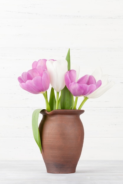 Tulpen bloemen boeket