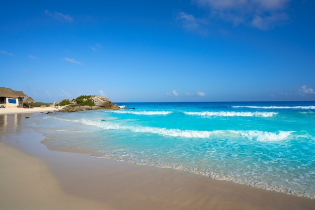 Tulum Caribisch strand in Riviera Maya