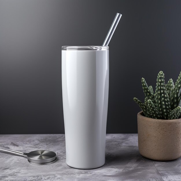 tumbler product mockup Modern design