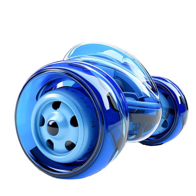 Tumbler Rollover Toy Blue