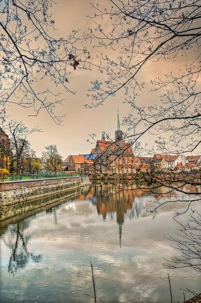 Tumski-eiland in Wroclaw