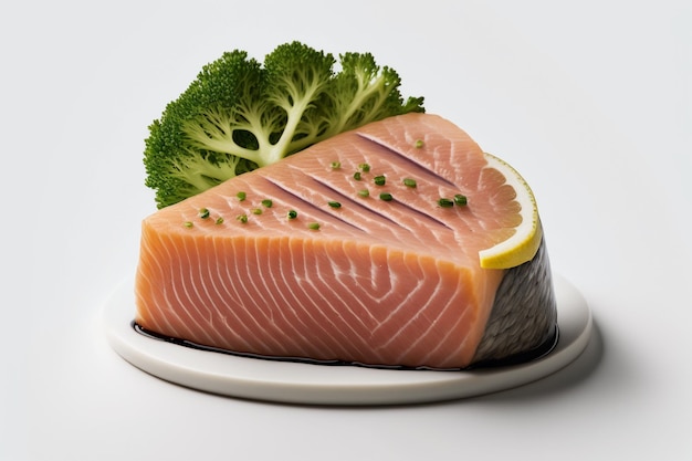 Tuna Fish Steak Ai generative