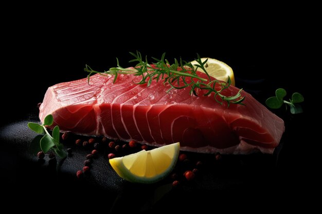 Tuna Steak CloseUp