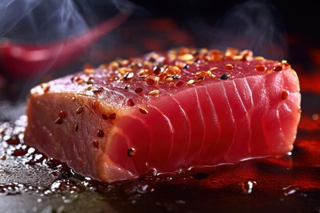 Tuna Steak CloseUp