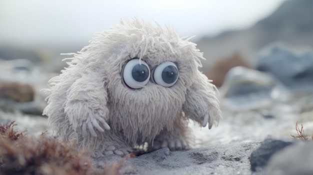 Tundra een Felt Stopmotion Monster in 4K