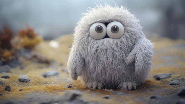 Tundra A Felt Stopmotion Monster In 4k