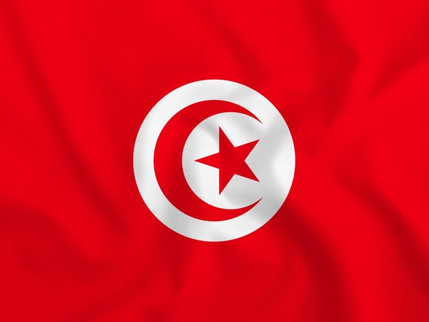 Tunisia country flag background