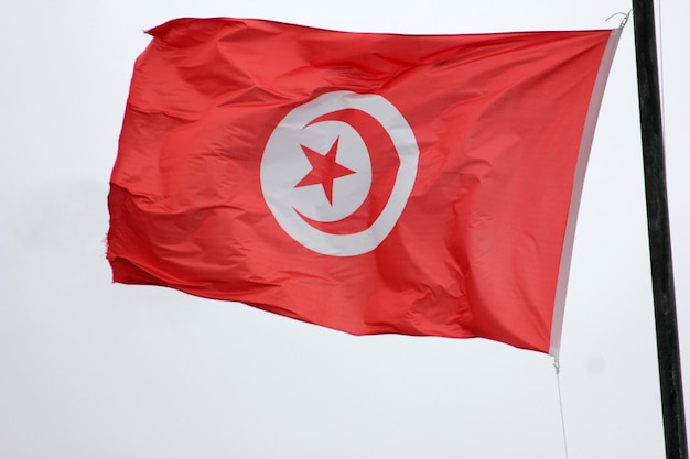 Photo tunisian flag