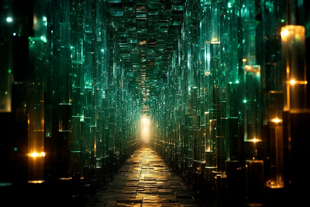 tunnel background image path emeralds