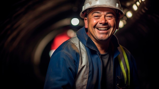 Tunneling engineer ensuring safe underground transport solutions