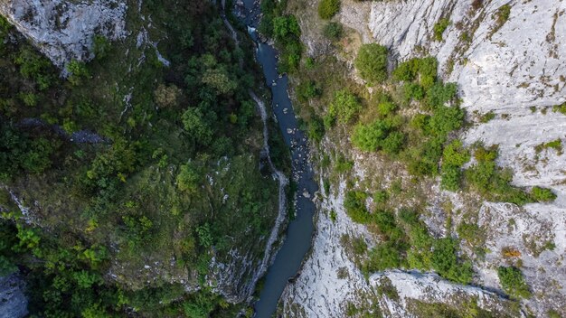 Turda Gorges landscape in Transylvania region of Romania.