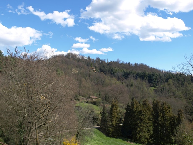 Turin hills view