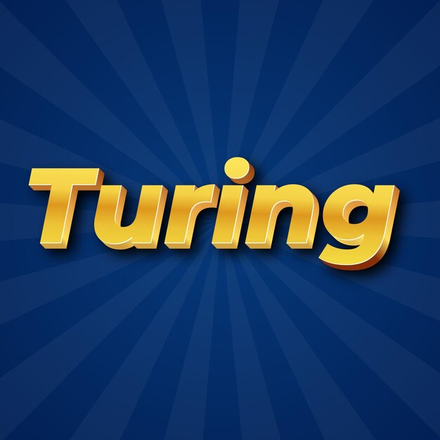 Turing text effect gold jpg attractive background card photo