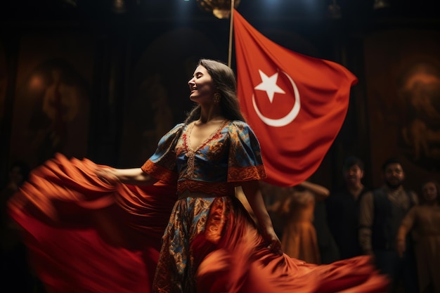 사진 터키와 공화국 기념일을 위한 문화 프로그램