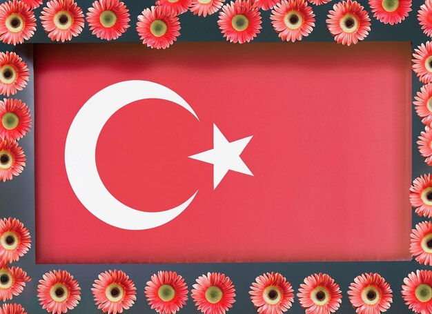 Photo turkey flag