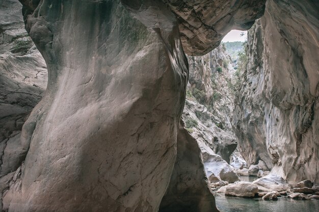 사진 터키 goynuk canyon 놀라운 아름다움