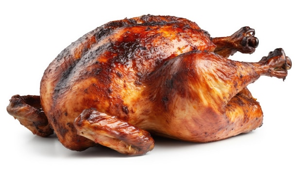 A turkey is shown on a white background.