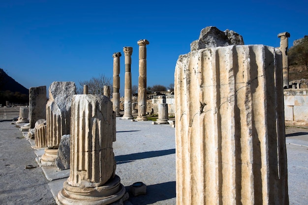 Turkije Izmir Efeze Oude stad, historische stad