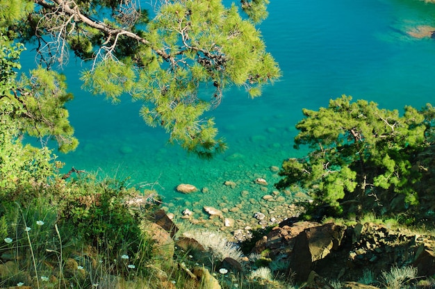 Turkije zee landschap