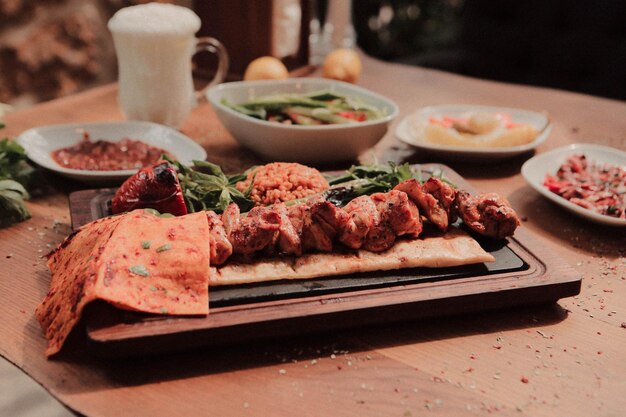 Turkish and Arabic Traditional Ramadan Kebab