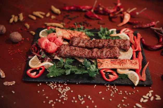 Turkish and Arabic Traditional Ramadan Kebab