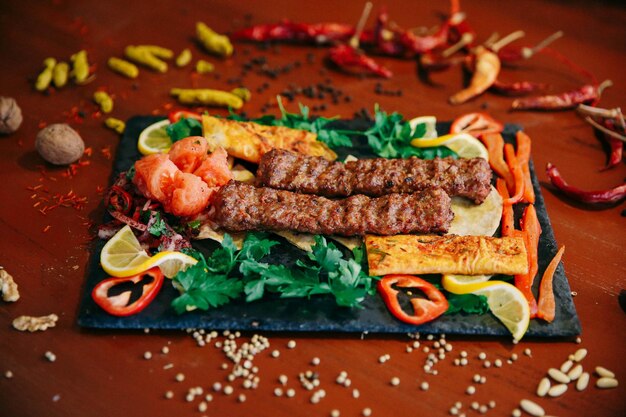 Turkish and Arabic Traditional Ramadan Kebab