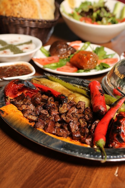 Turkish and Arabic Traditional Ramadan Kebab