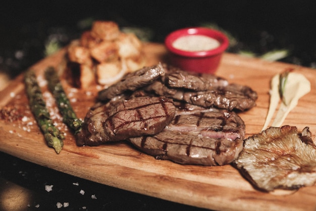 Photo turkish and arabic traditional ramadan kebab