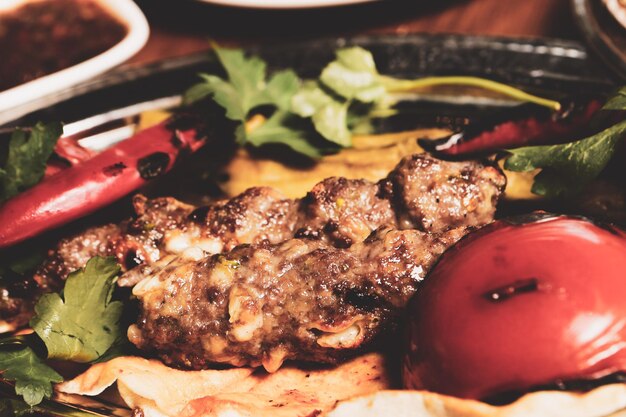 Turkish and Arabic Traditional Ramadan Kebab