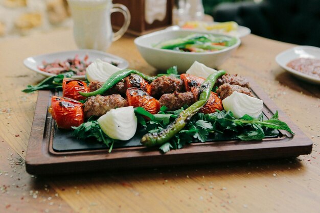 Turkish and Arabic Traditional Ramadan Kebab