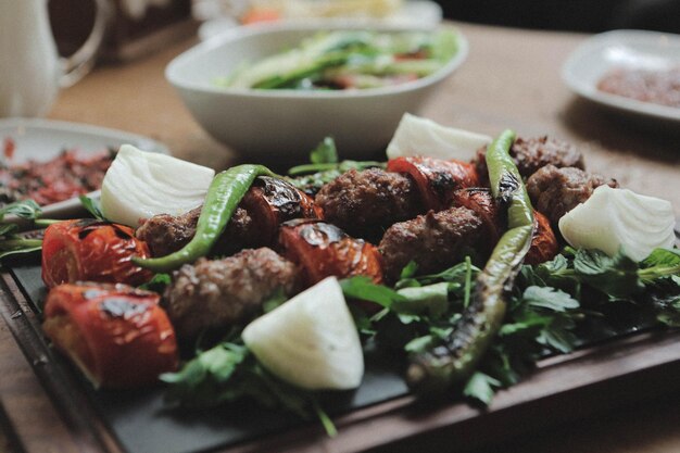 Turkish and Arabic Traditional Ramadan Kebab