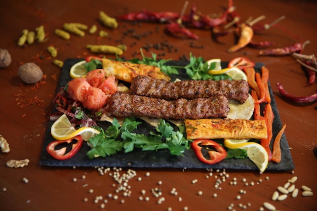 Turkish and Arabic Traditional Ramadan Kebab