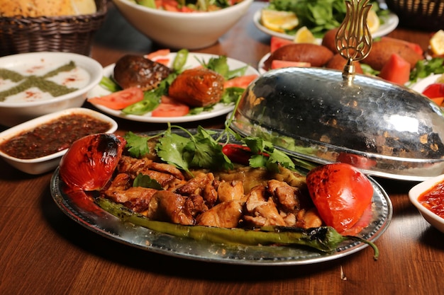 Turkish and Arabic Traditional Ramadan Kebab