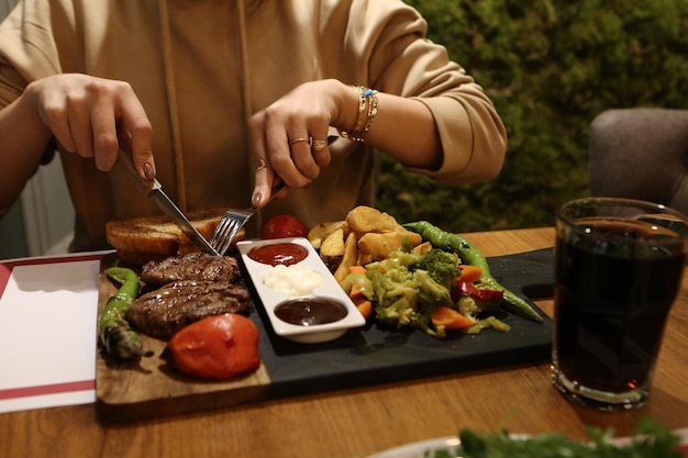 Turkish and Arabic Traditional Ramadan Kebab