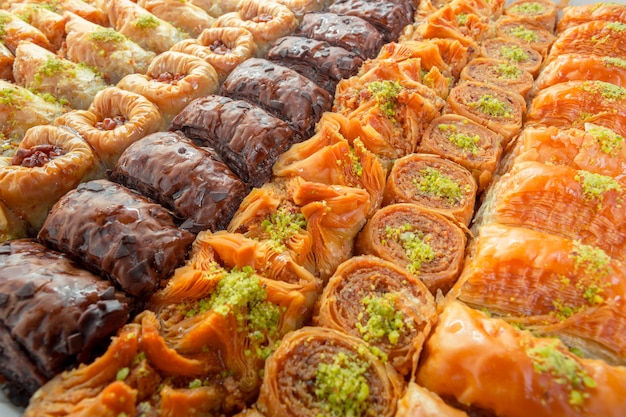 Turkish baklava dessert