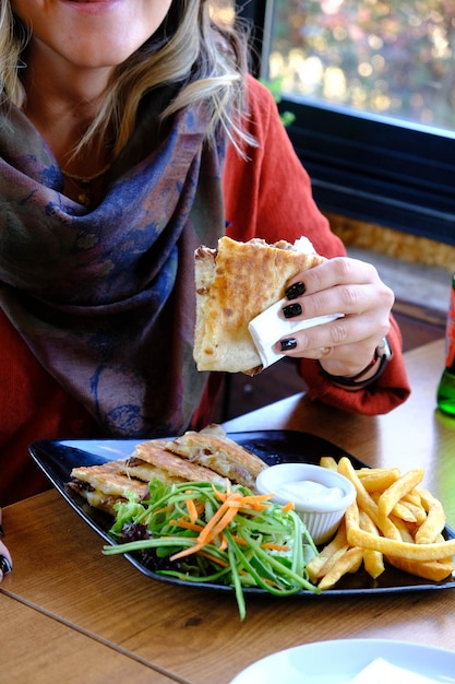 Turkish bazlama toast flat baked bread toasted