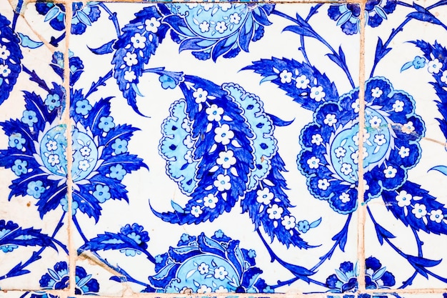 Turkish blue tile